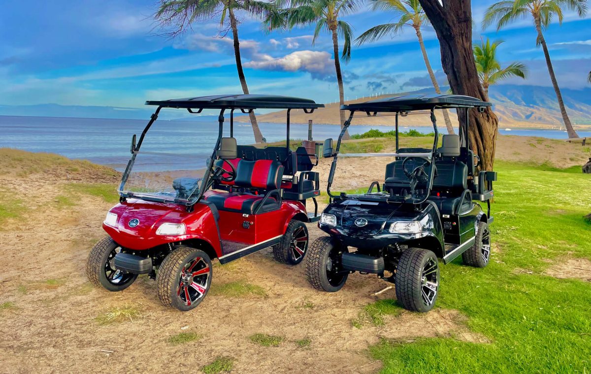 The Enchanting Appeal of Electric Golf Carts in Maui 808 Golf Carts