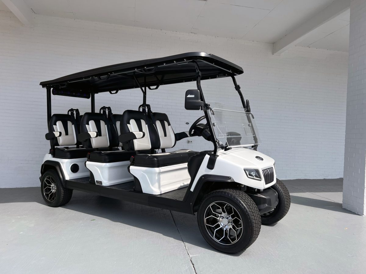 6 seat golf cart